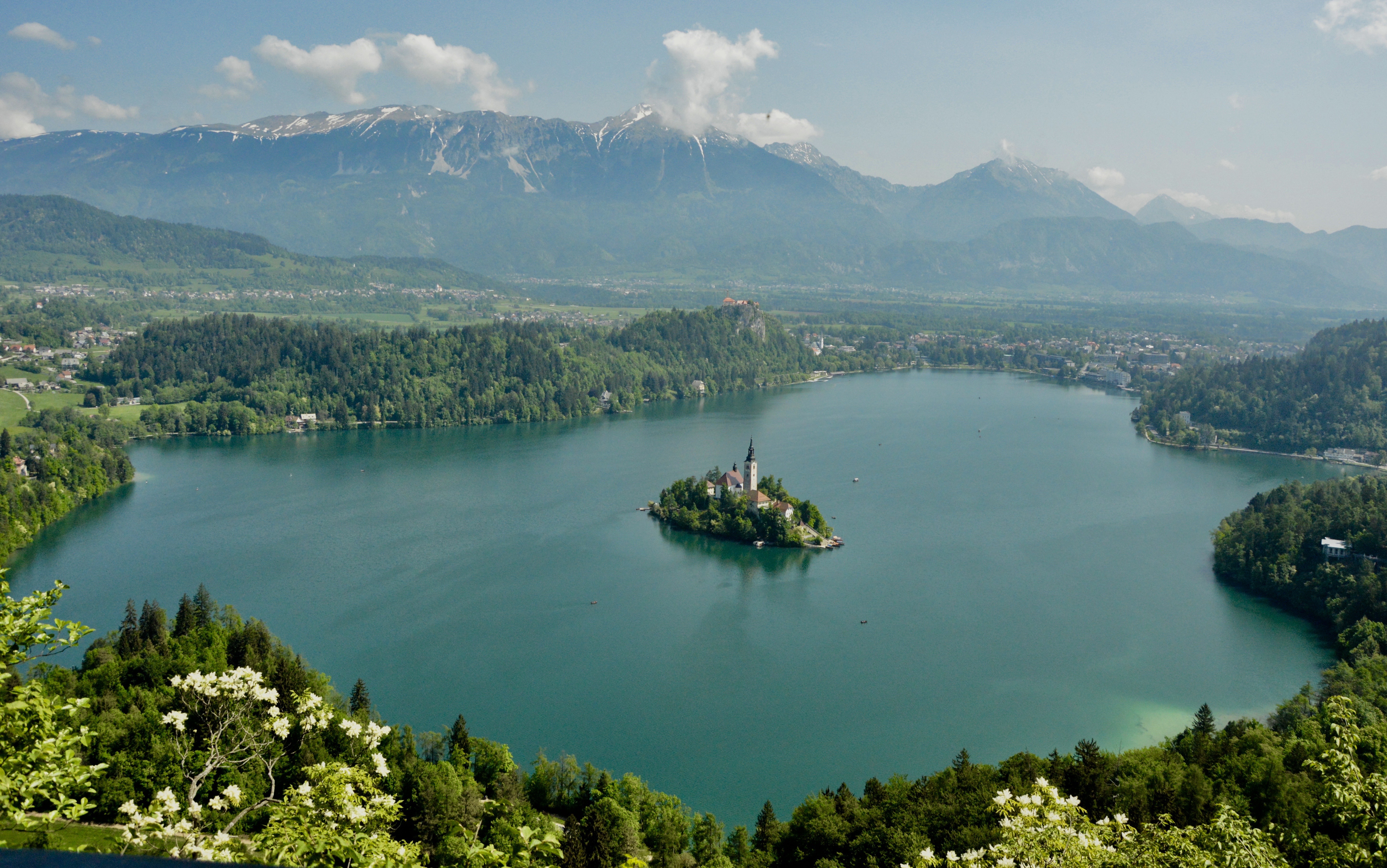 Lake Bled's Breathtaking Landmarks: Island Church and Castle