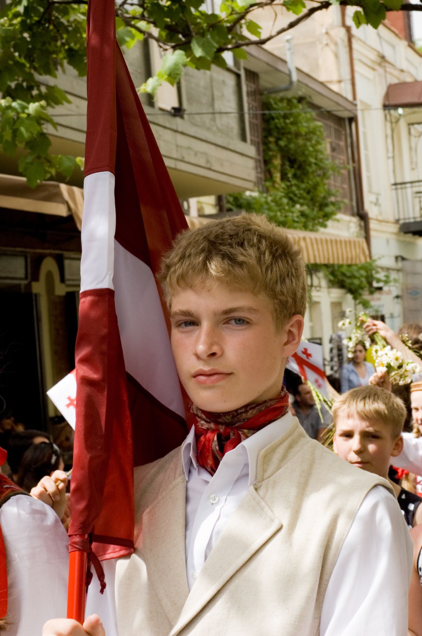 Unveiling the Beauty: Admiring the Intricate Details of Latvian National Costume